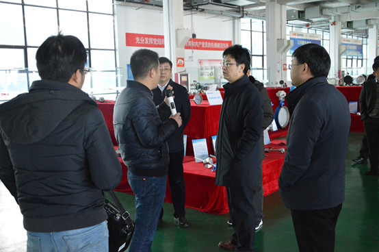 科技部領(lǐng)導(dǎo)、專家蒞臨安徽藍(lán)德集團(tuán)視察