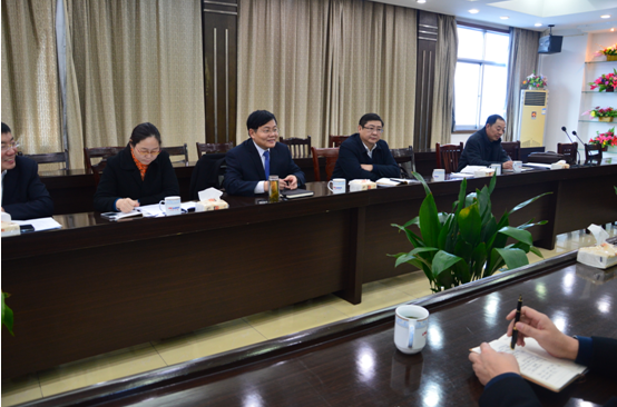 天長(zhǎng)市市委書記金維加一行深入藍(lán)德集團(tuán)考察調(diào)研